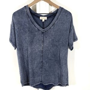 Cloth & Stone Short Sleeve Stone Washed V-Neck